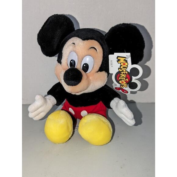 Mickey Mouse Disney 10" Stuffed Plush Animal NWT -0823 - Picture 1 of 4